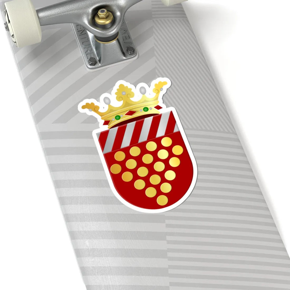De Wijk wapen (Netherlands) (Coat of Arms) STICKER Vinyl Kiss-Cut Decal - The Sticker Space
