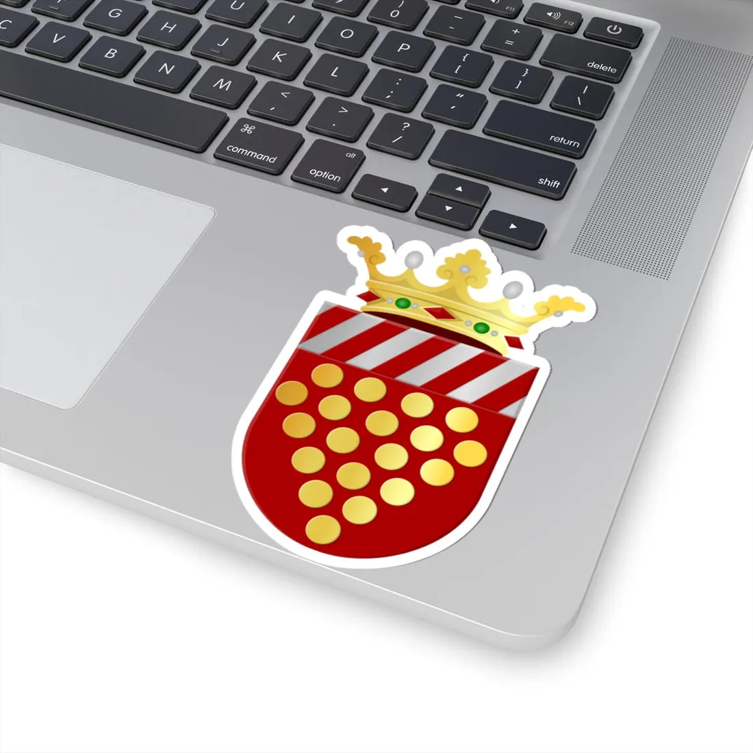 De Wijk wapen (Netherlands) (Coat of Arms) STICKER Vinyl Kiss-Cut Decal - The Sticker Space