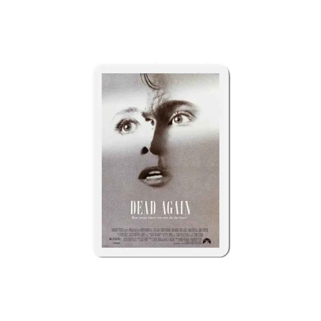 Dead Again 1991 Movie Poster Refrigerator Magnet 6 Inch - The Sticker Space