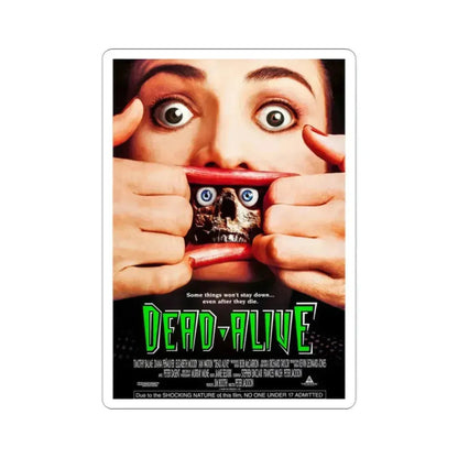 Dead Alive aka Braindead 1992 Movie Poster STICKER Vinyl Die-Cut Decal 2 Inch - The Sticker Space