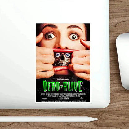 Dead Alive aka Braindead 1992 Movie Poster STICKER Vinyl Die-Cut Decal - The Sticker Space
