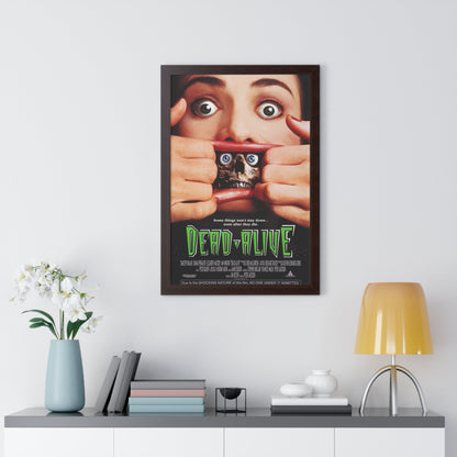 DEAD-ALIVE (BRAINDEAD) 1992 - Framed Movie Poster-The Sticker Space