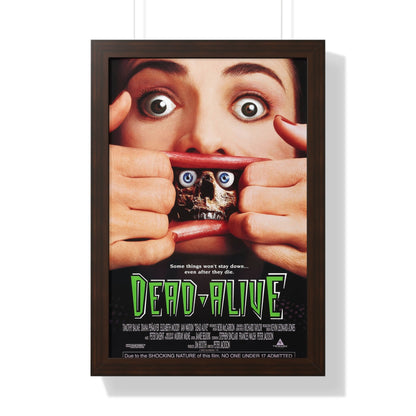 DEAD-ALIVE (BRAINDEAD) 1992 - Framed Movie Poster-16″ x 24″-The Sticker Space