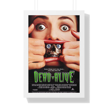 DEAD-ALIVE (BRAINDEAD) 1992 - Framed Movie Poster-16″ x 24″-The Sticker Space