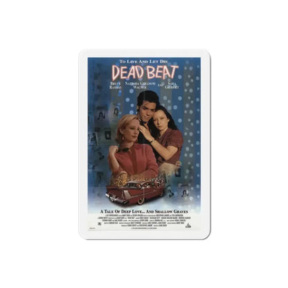 Dead Beat 1994 Movie Poster Refrigerator Magnet 2 Inch - The Sticker Space