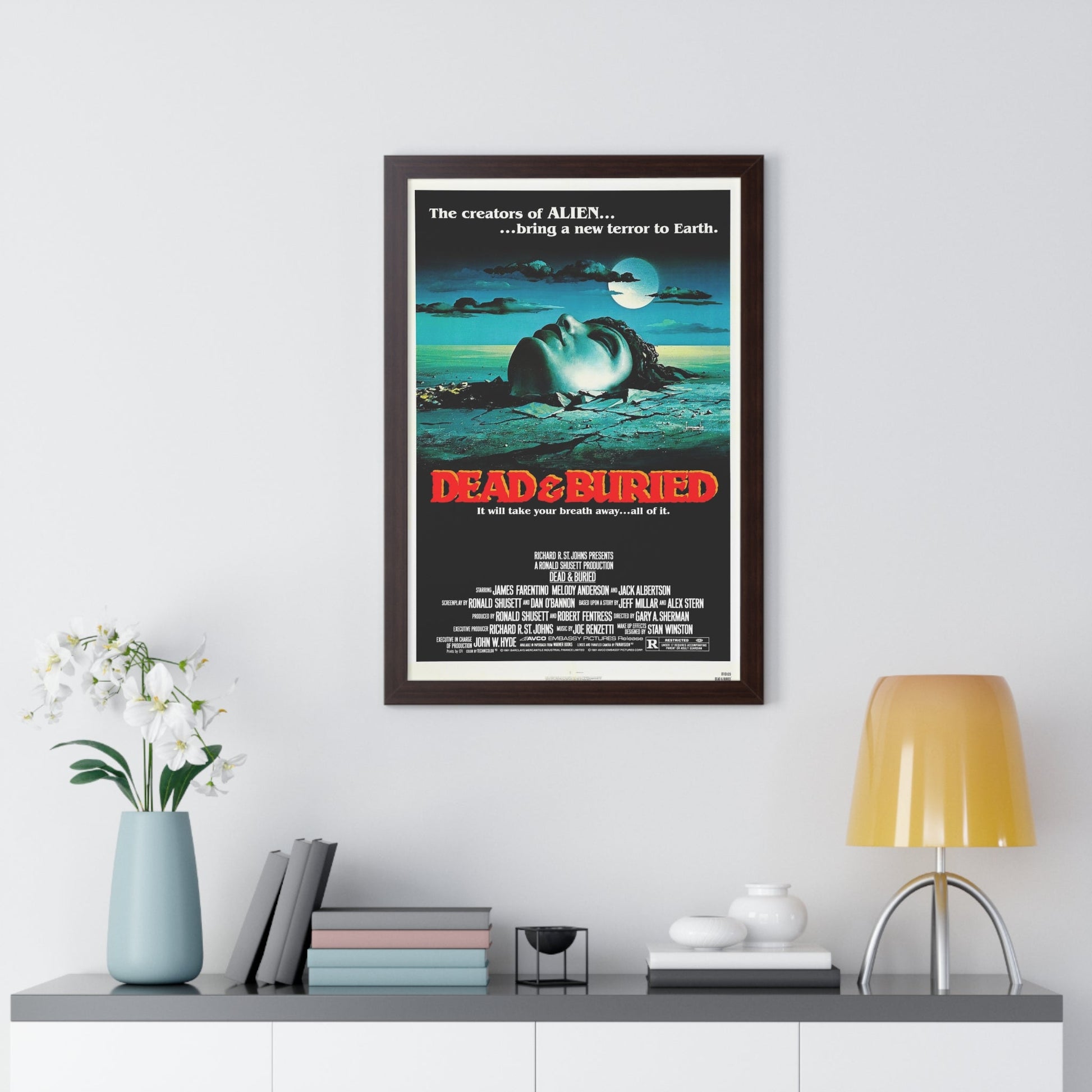 DEAD & BURIED 1981 - Framed Movie Poster-The Sticker Space