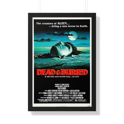 DEAD & BURIED 1981 - Framed Movie Poster - The Sticker Space