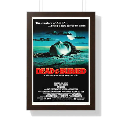 DEAD & BURIED 1981 - Framed Movie Poster - The Sticker Space