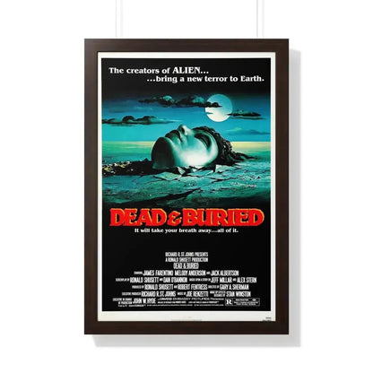 DEAD & BURIED 1981 - Framed Movie Poster - The Sticker Space