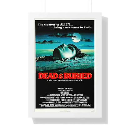 DEAD & BURIED 1981 - Framed Movie Poster - The Sticker Space