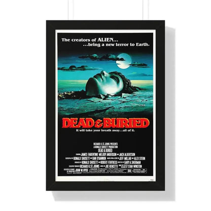 DEAD & BURIED 1981 - Framed Movie Poster - The Sticker Space