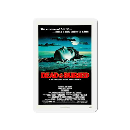 DEAD & BURIED 1981 Movie Poster - Refrigerator Magnet 4 Inch - The Sticker Space