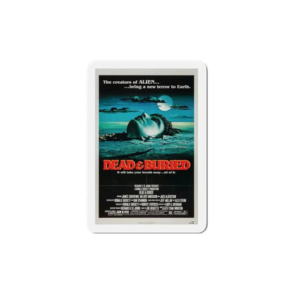 Dead & Buried 1981 Movie Poster Refrigerator Magnet 6 Inch - The Sticker Space