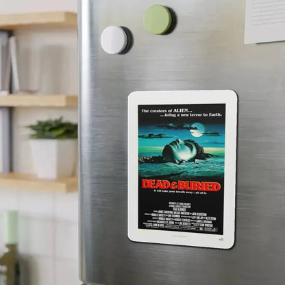 DEAD & BURIED 1981 Movie Poster - Refrigerator Magnet - The Sticker Space