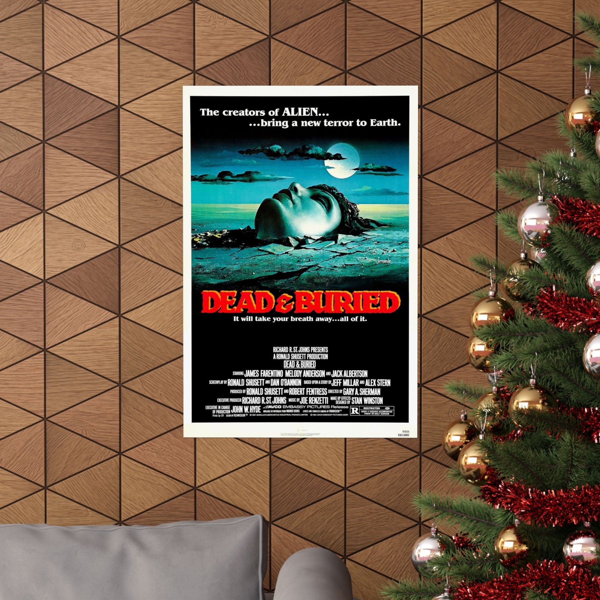 DEAD & BURIED 1981 - Paper Movie Poster-The Sticker Space