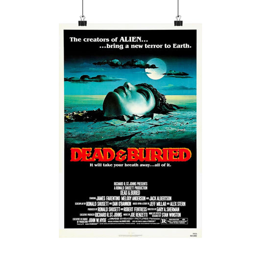 DEAD & BURIED 1981 - Paper Movie Poster-12″ x 18″-The Sticker Space