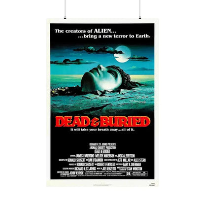 DEAD & BURIED 1981 - Paper Movie Poster - The Sticker Space