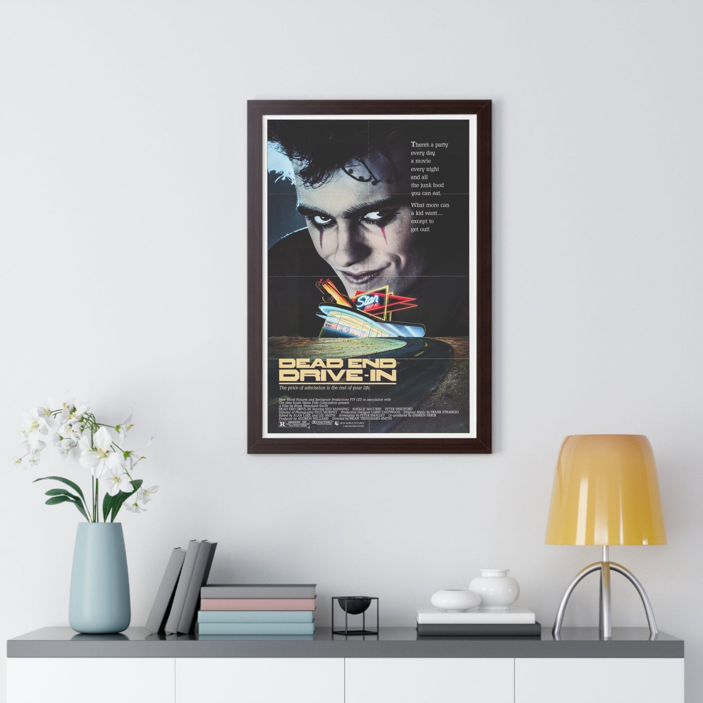 DEAD END DRIVE-IN 1986 - Framed Movie Poster-The Sticker Space