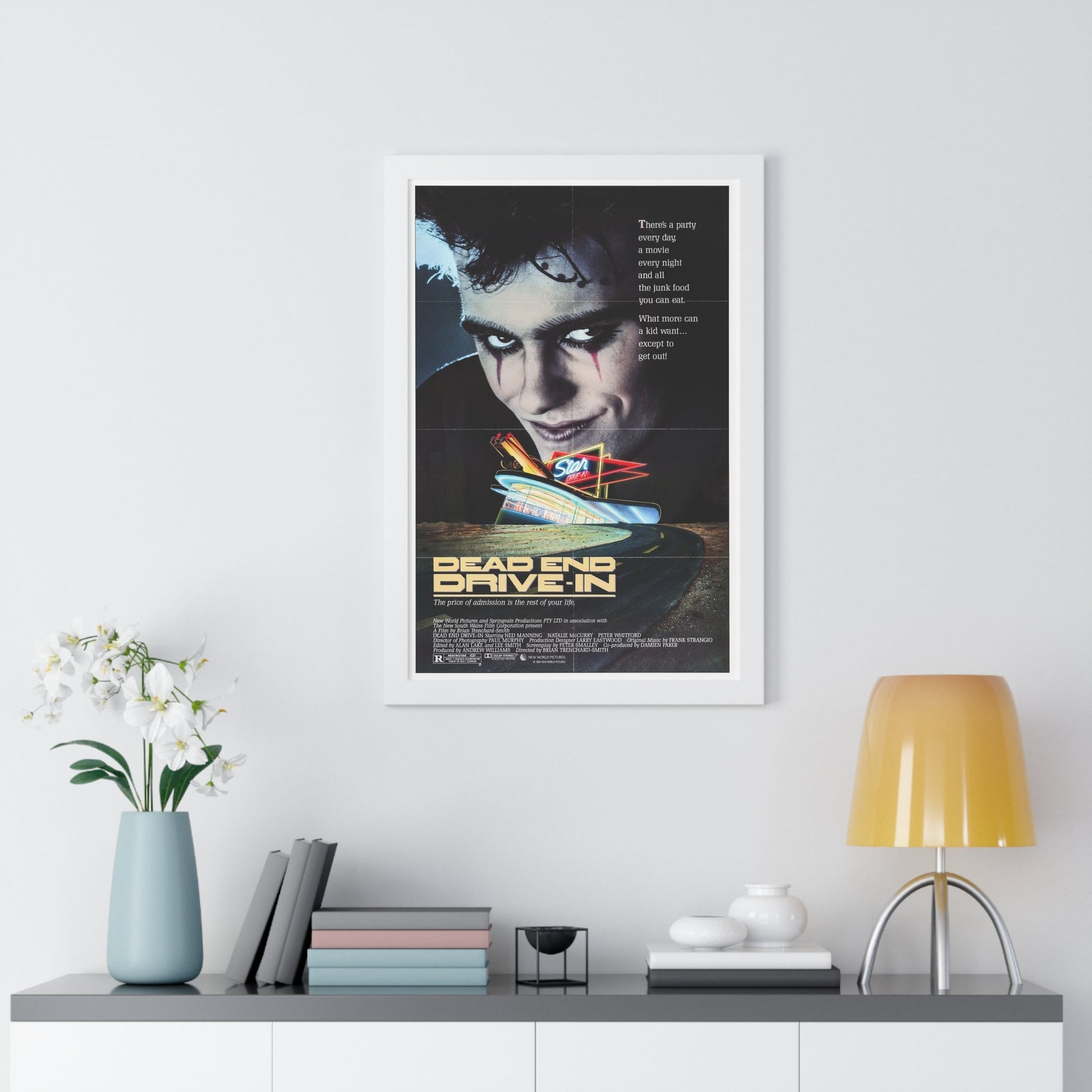 DEAD END DRIVE-IN 1986 - Framed Movie Poster-The Sticker Space