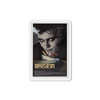 Dead End Drive In 1986 Movie Poster Refrigerator Magnet 3 Inch - The Sticker Space