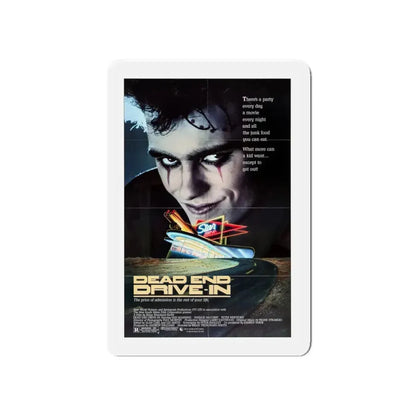 DEAD END DRIVE-IN 1986 Movie Poster - Refrigerator Magnet 5 Inch - The Sticker Space