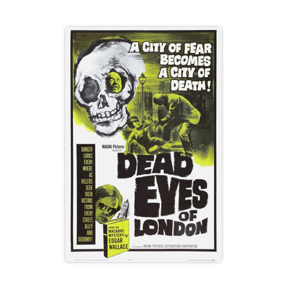 DEAD EYES OF LONDON 1961 - Paper Movie Poster-16″ x 24″ (Vertical)-The Sticker Space