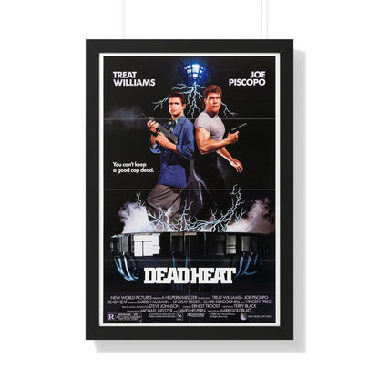 DEAD HEAT 1988 - Framed Movie Poster-20" x 30"-The Sticker Space