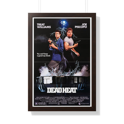 DEAD HEAT 1988 - Framed Movie Poster-20" x 30"-The Sticker Space