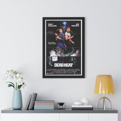 DEAD HEAT 1988 - Framed Movie Poster-The Sticker Space