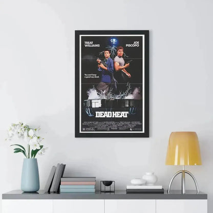 DEAD HEAT 1988 - Framed Movie Poster - The Sticker Space