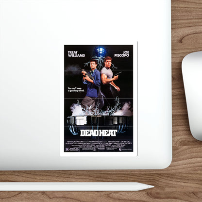 DEAD HEAT 1988 Movie Poster STICKER Vinyl Die-Cut Decal-The Sticker Space