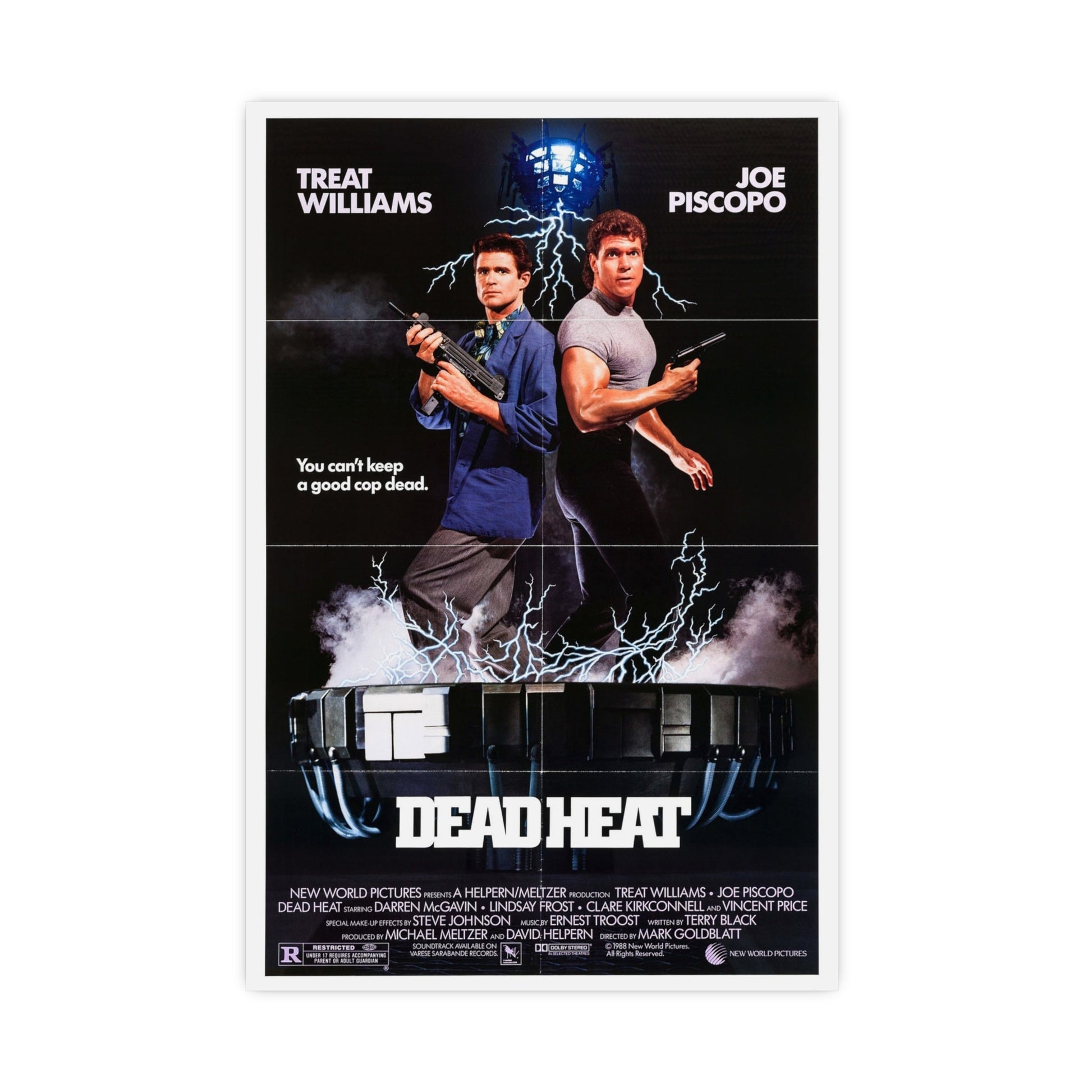 DEAD HEAT 1988 - Paper Movie Poster-16″ x 24″ (Vertical)-The Sticker Space