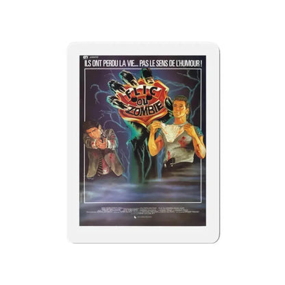 DEAD HEAT (FRENCH) 1988 Movie Poster - Refrigerator Magnet 6 Inch - The Sticker Space