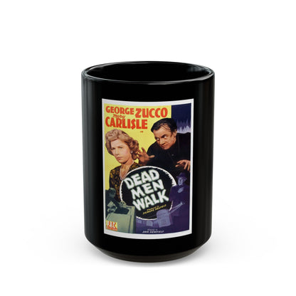 DEAD MAN WALK 1943 Movie Poster - Black Coffee Mug-15oz-The Sticker Space