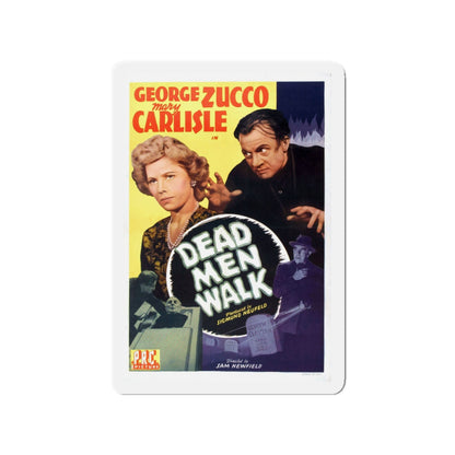 DEAD MAN WALK 1943 Movie Poster - Die-Cut Magnet-3" x 3"-The Sticker Space