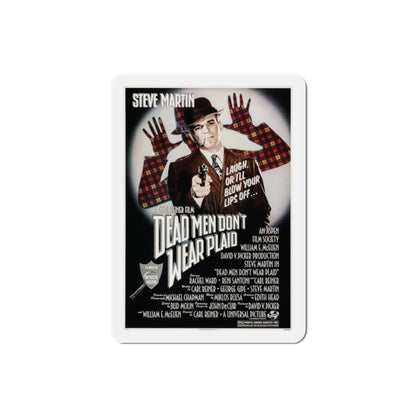 Dead Men Don't Wear Plaid 1982 Movie Poster Die-Cut Magnet-The Sticker Space