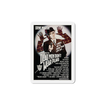 Dead Men Don't Wear Plaid 1982 Movie Poster Die-Cut Magnet-6 × 6"-The Sticker Space