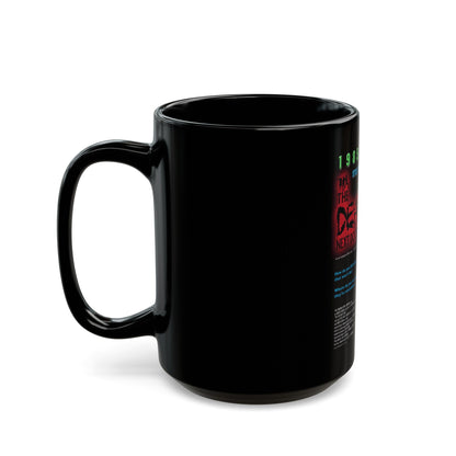 DEAD NEXT DOOR 1989 Movie Poster - Black Coffee Mug-The Sticker Space