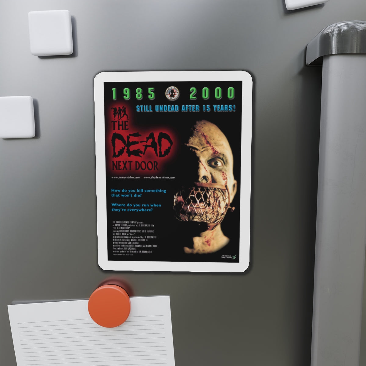 DEAD NEXT DOOR 1989 Movie Poster - Die-Cut Magnet-The Sticker Space