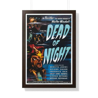 DEAD OF NIGHT 1945 - Framed Movie Poster - The Sticker Space