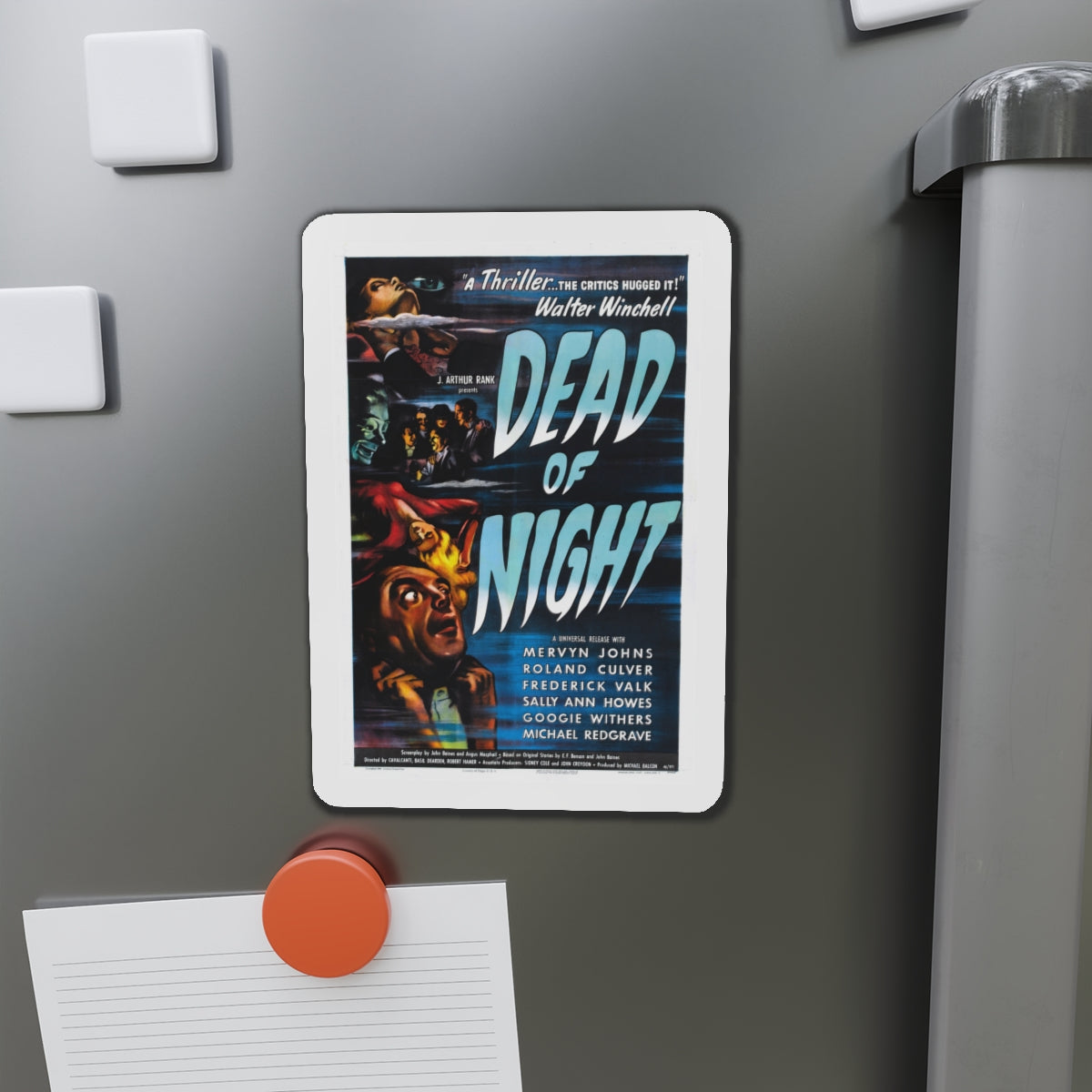 DEAD OF NIGHT 1945 Movie Poster - Die-Cut Magnet-The Sticker Space