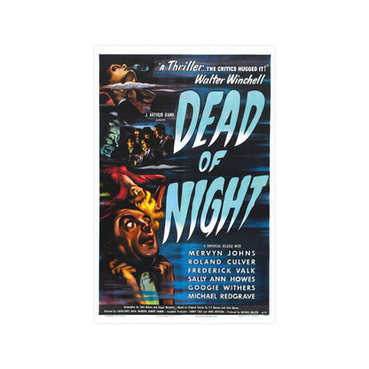DEAD OF NIGHT 1945 - Paper Movie Poster-11″ x 17″ (Vertical)-The Sticker Space