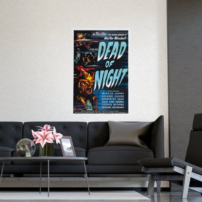 DEAD OF NIGHT 1945 - Paper Movie Poster-The Sticker Space