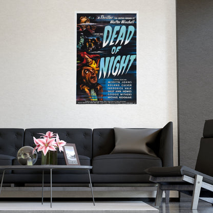 DEAD OF NIGHT 1945 - Paper Movie Poster-The Sticker Space