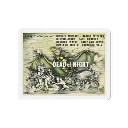 DEAD OF NIGHT (2) 1945 Movie Poster - Die-Cut Magnet-4" x 4"-The Sticker Space