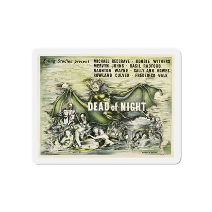 DEAD OF NIGHT (2) 1945 Movie Poster - Die-Cut Magnet-6 × 6"-The Sticker Space