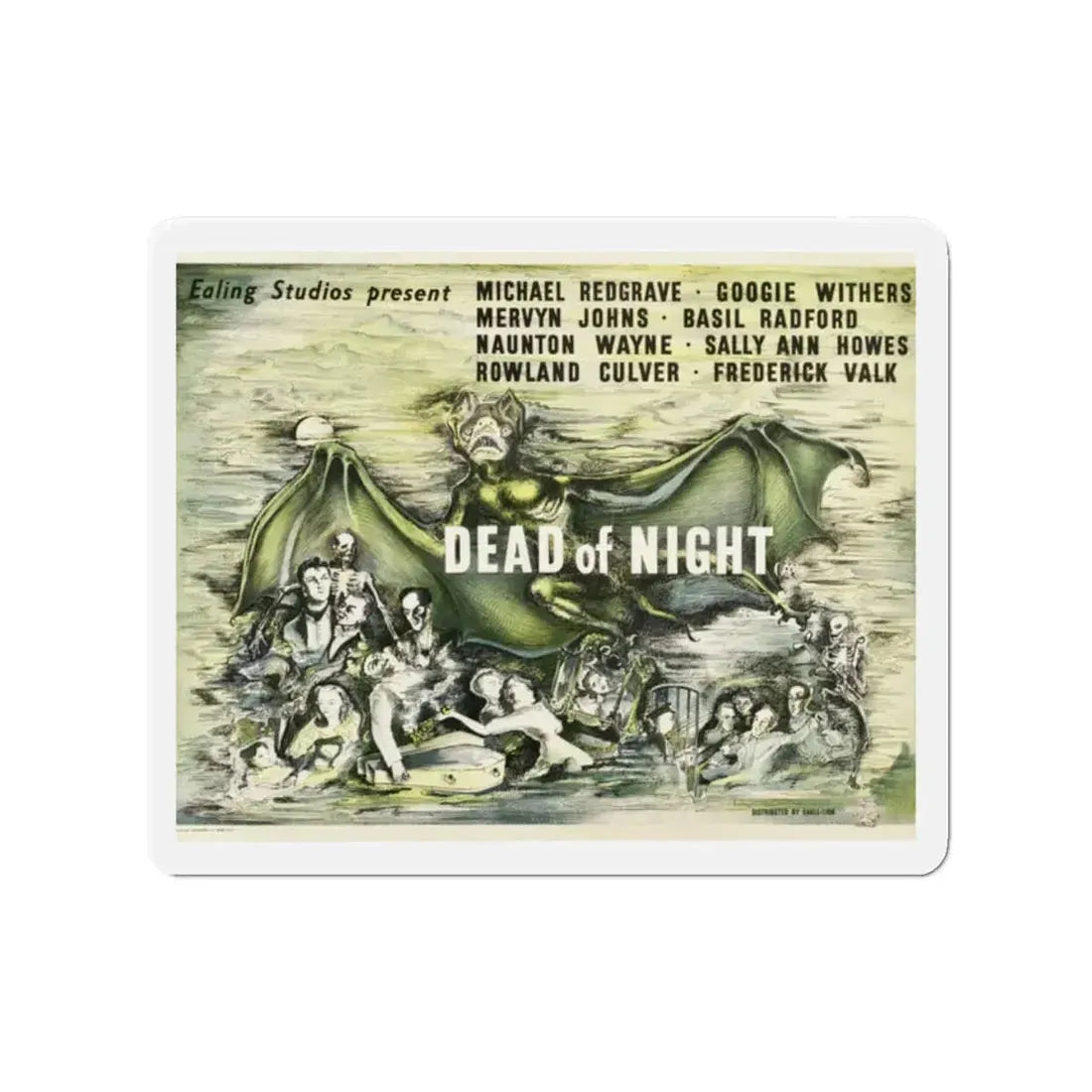 DEAD OF NIGHT (2) 1945 Movie Poster - Refrigerator Magnet 2 Inch - The Sticker Space