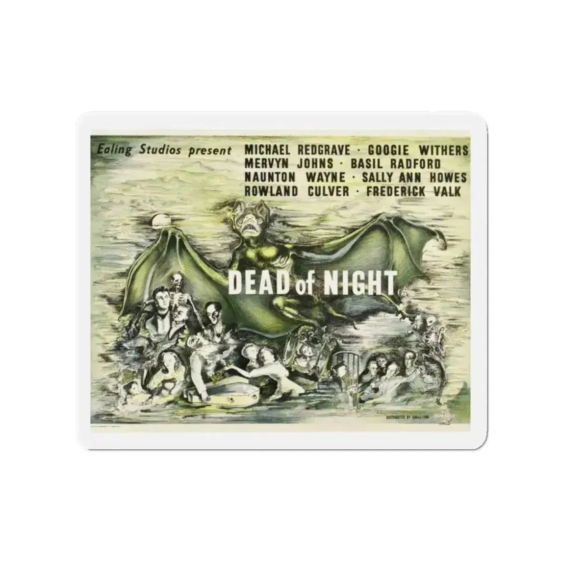 DEAD OF NIGHT (2) 1945 Movie Poster - Refrigerator Magnet - The Sticker Space