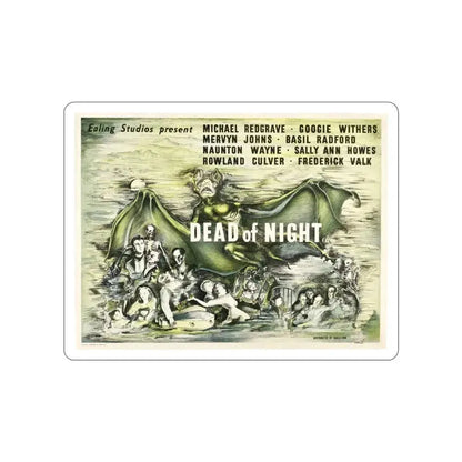 DEAD OF NIGHT (2) 1945 Movie Poster STICKER Vinyl Die-Cut Decal 3 Inch - The Sticker Space
