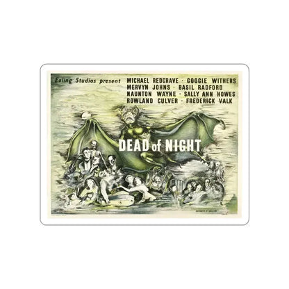 DEAD OF NIGHT (2) 1945 Movie Poster STICKER Vinyl Die-Cut Decal 6 Inch - The Sticker Space